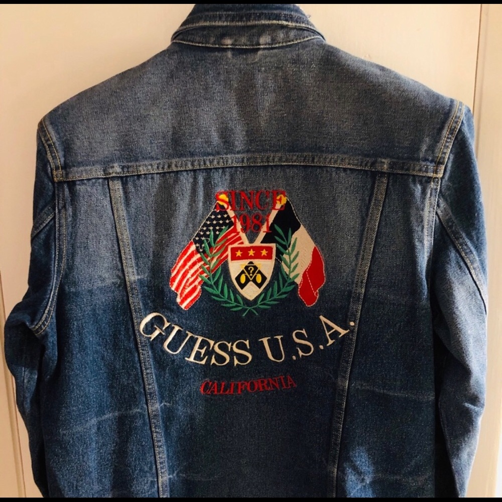 Guess denim jacket size L